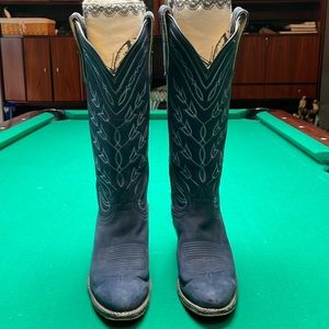 Tony Lama Tall Cowboy Boots size 7